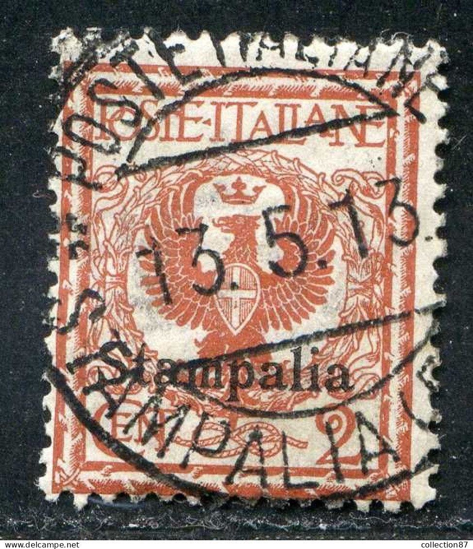 REF094 > ITALIE STAMPALIA EGÉE < Yv N° 1 Ø Beau Cachet Oblitéré Dos Visible -- Used Ø - Egée (Stampalia)