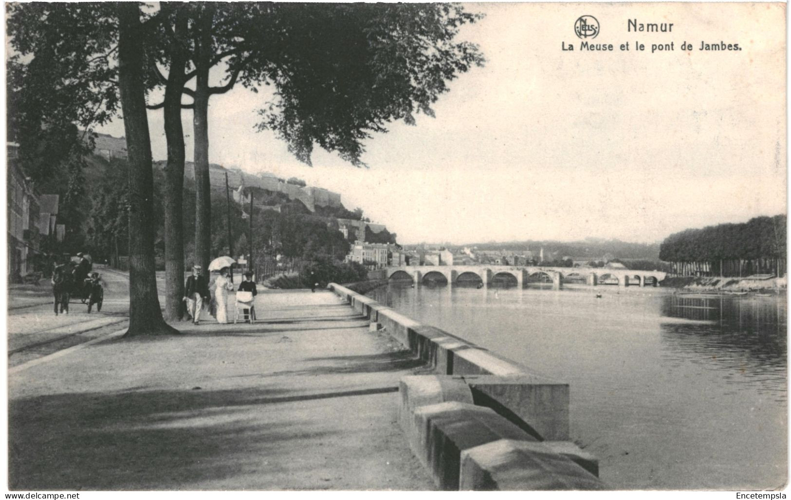 CPA Carte Postale Belgique Namur La Meuse Et Le Pont De Jambes  VM80880 - Namur