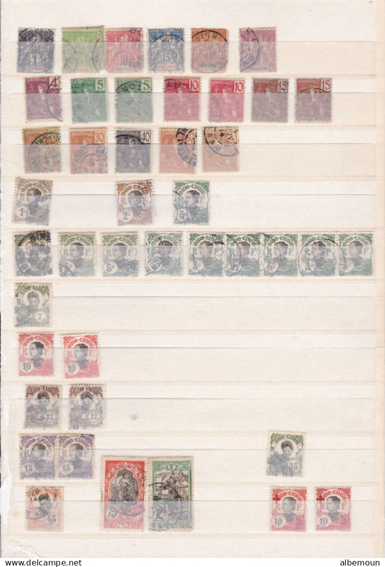 Indochine Divers 1889-1923 - Used Stamps