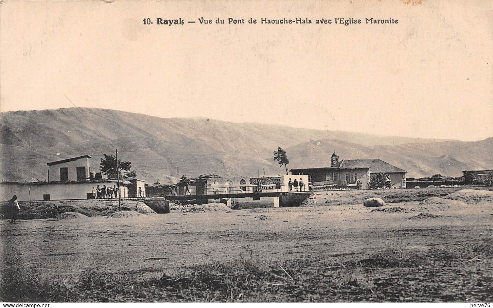 LIBAN - RAYAK - Vue Du Pont De Haouche-Hala Avec L'Eglise Maronite - Lebanon