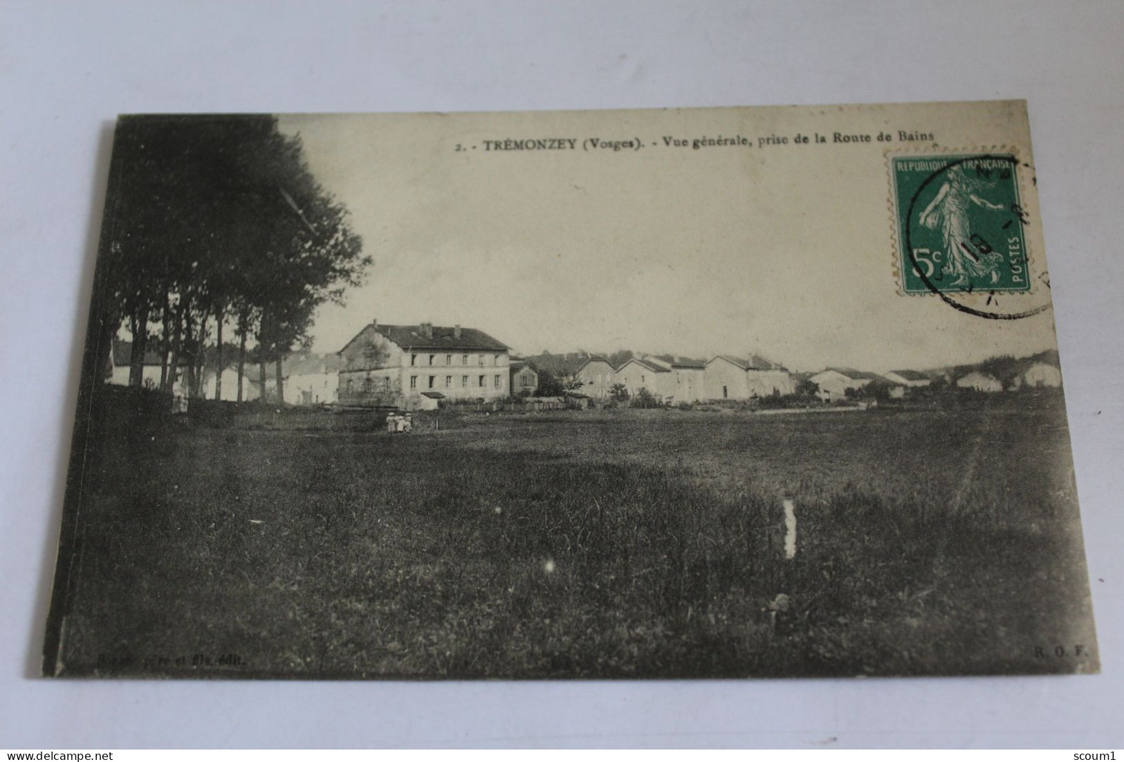 Trémonzey - Vue Générale, Prise De La Route De Bains - 1910 - Autres & Non Classés