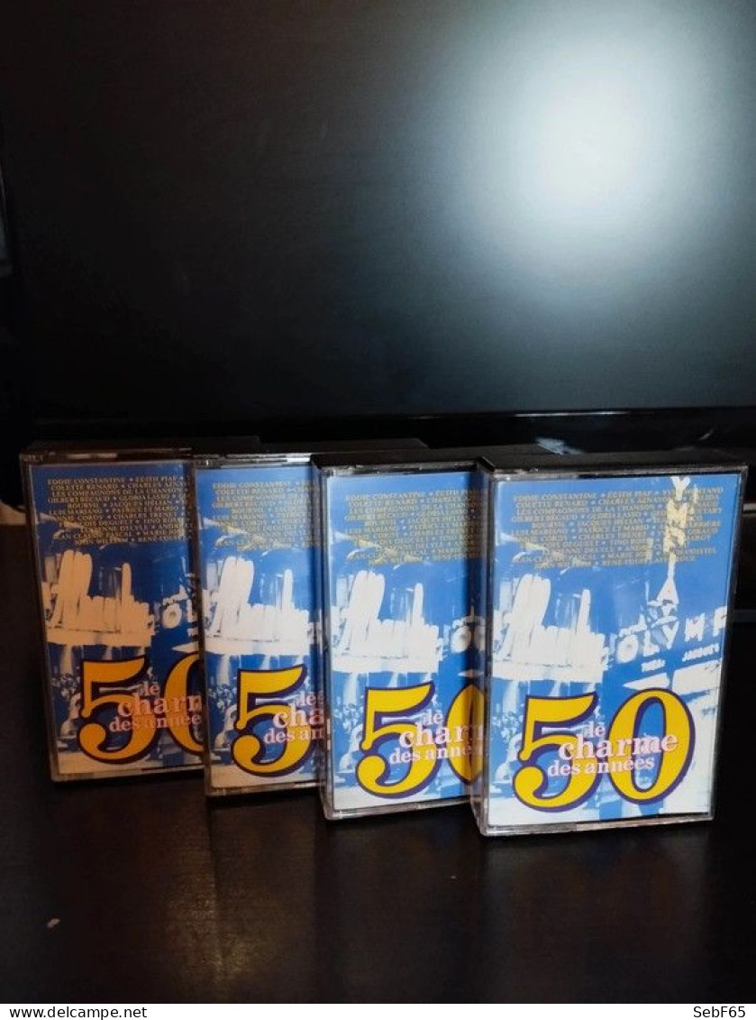 Cassettes Audio Le Charme Des Années 50 - Audiokassetten