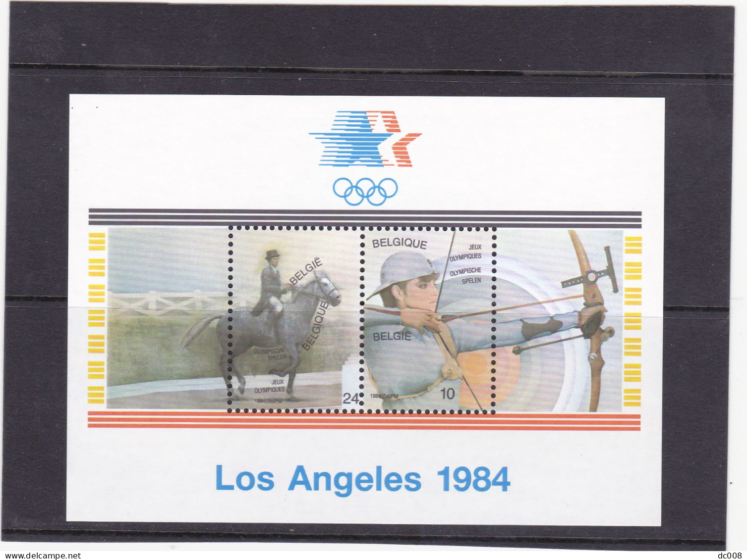 COB BL60 Olympische Spelen Los Angeles-Jeux Olympique Los Angeles-1984-MNH-postfris-neuf-10 Stuks/pieces - 1961-2001