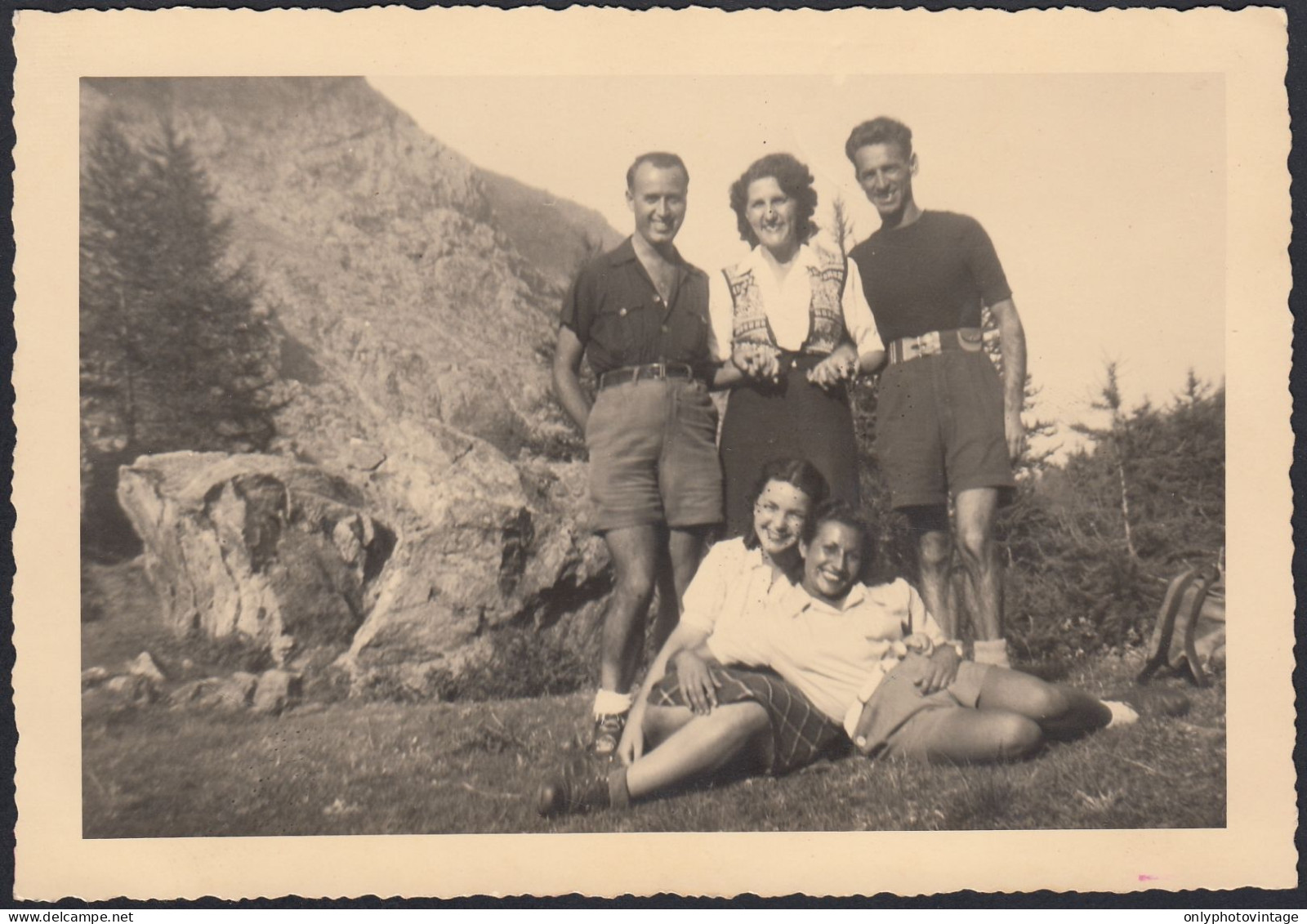 Pian Della Mussa (TO) 1946 - Dolce Abbandono - Fotografia - Vintage Photo - Lugares