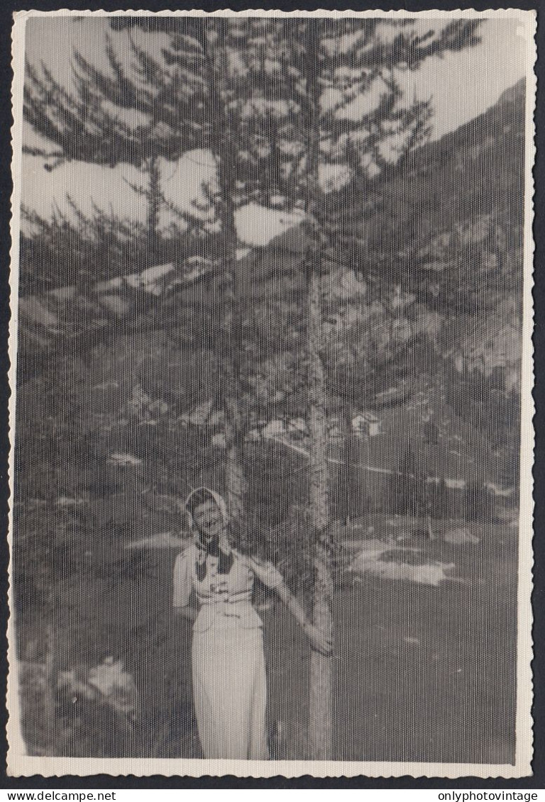 Nelle Pinete Di Ceresole Reale (TO) 1938 - Fotografia - Vintage Photo - Lugares