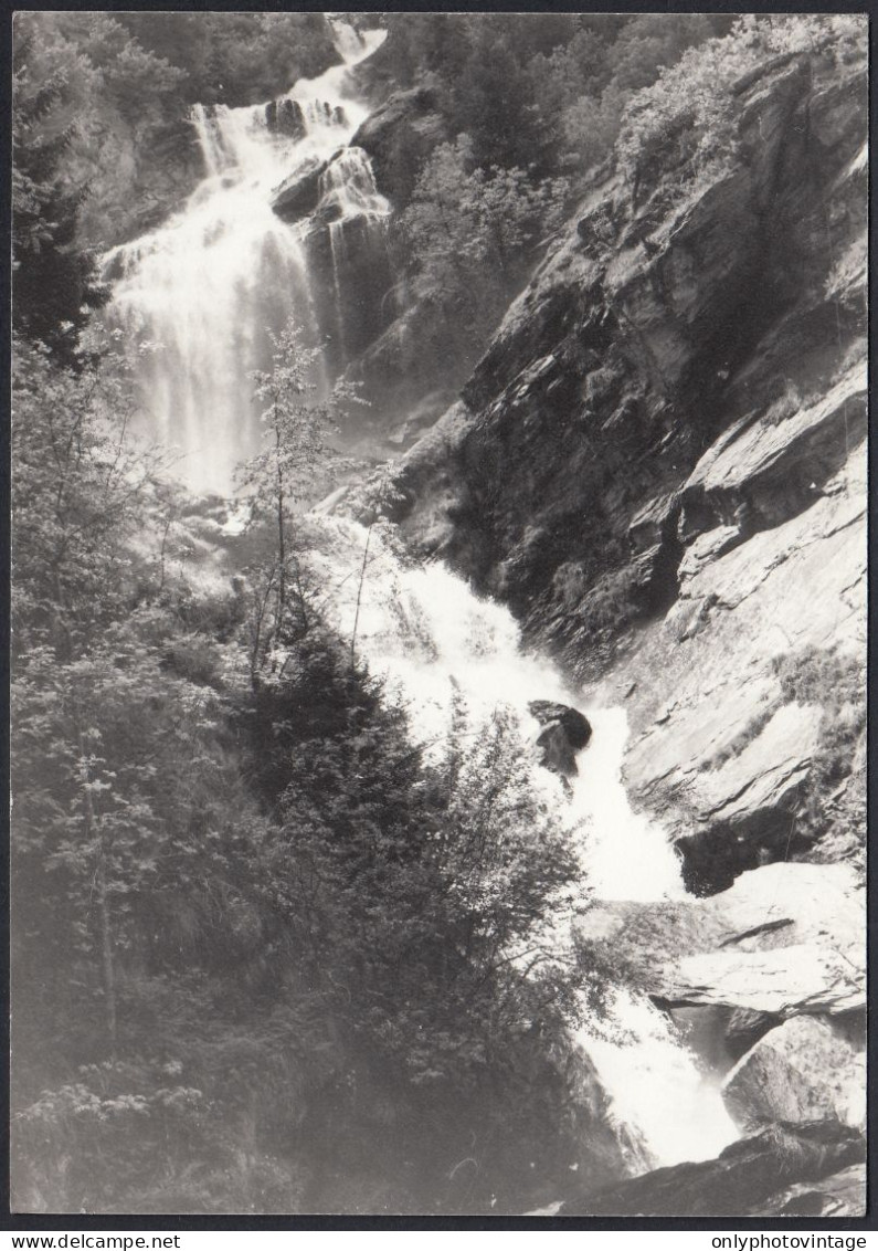 Valle D'Aosta 1977 - Ruscello Tra Le Montagne - Foto - Vintage Photo - Orte