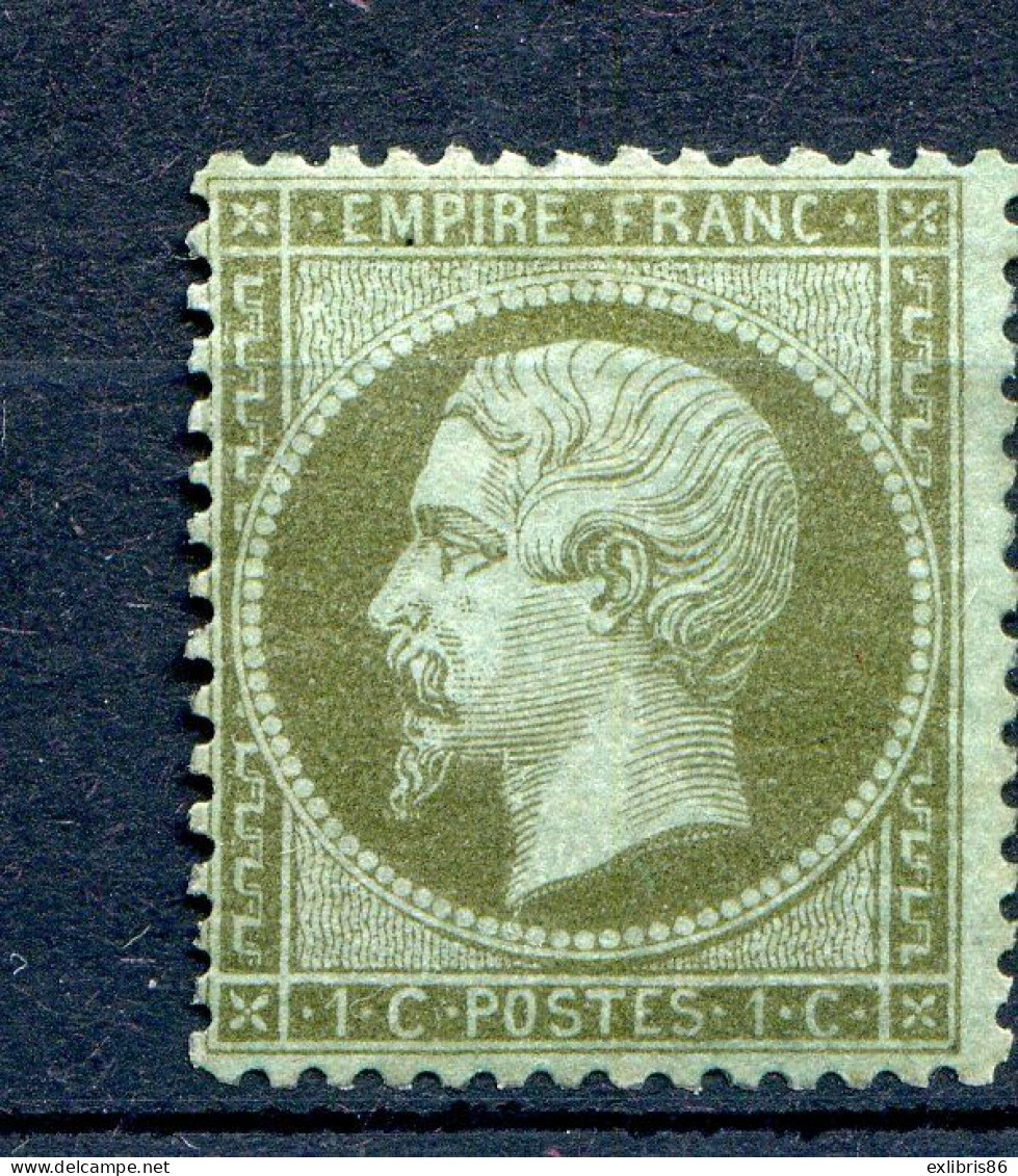 060524 TIMBRE FRANCE EMPIRE  N°  19     Neuf*    Coté 250€ - 1862 Napoléon III