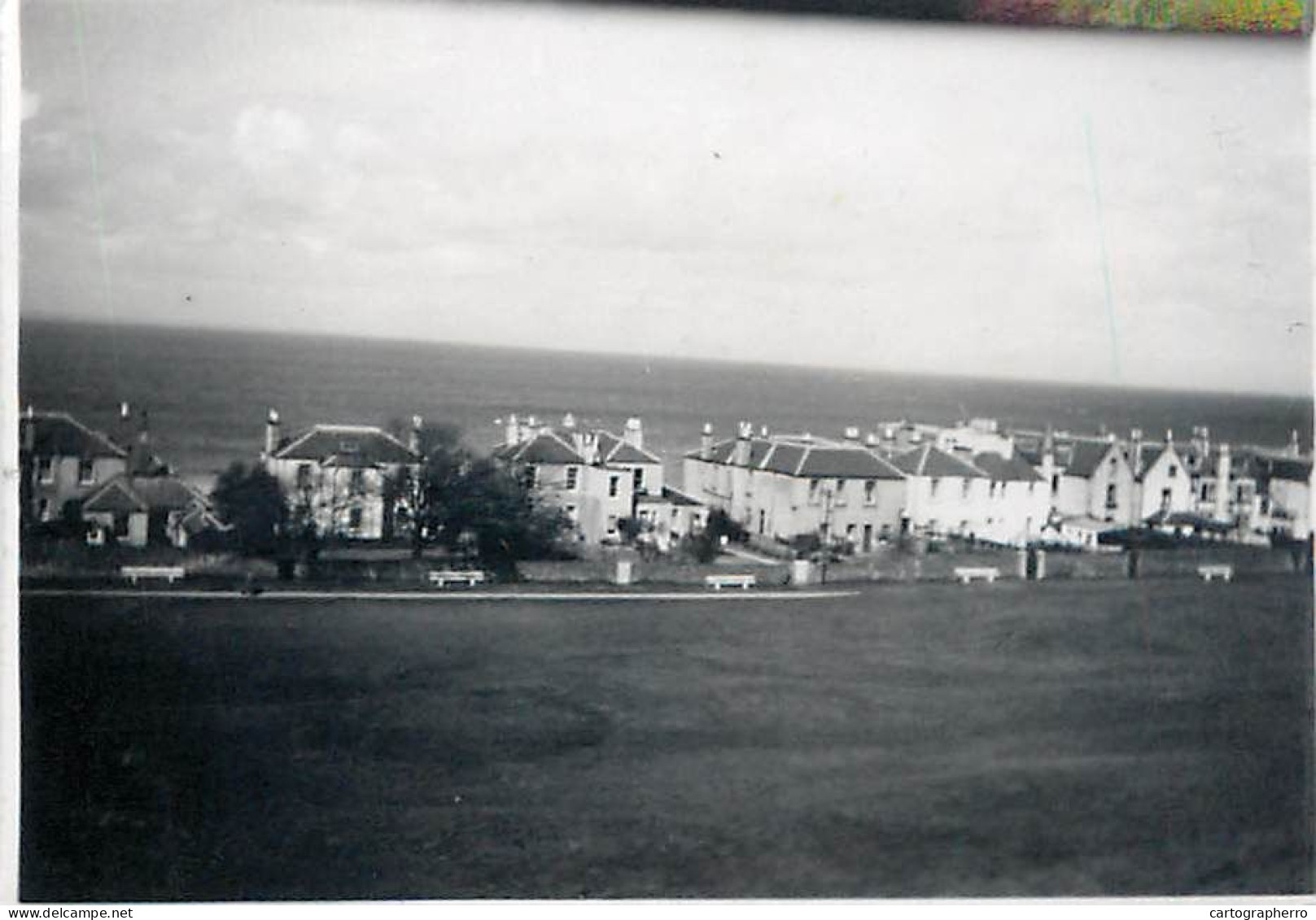 Places & Anonymous Persons Souvenir Photo Social History Format Ca. 6 X 9 Cm Seaside Villas - Personnes Anonymes