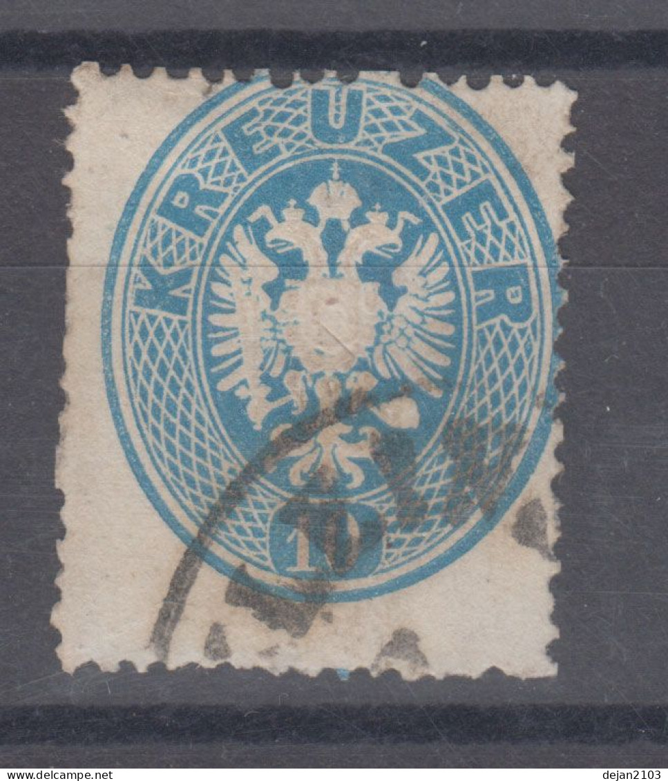 Austria 10 Kr Mi#27 1863 USED - Used Stamps