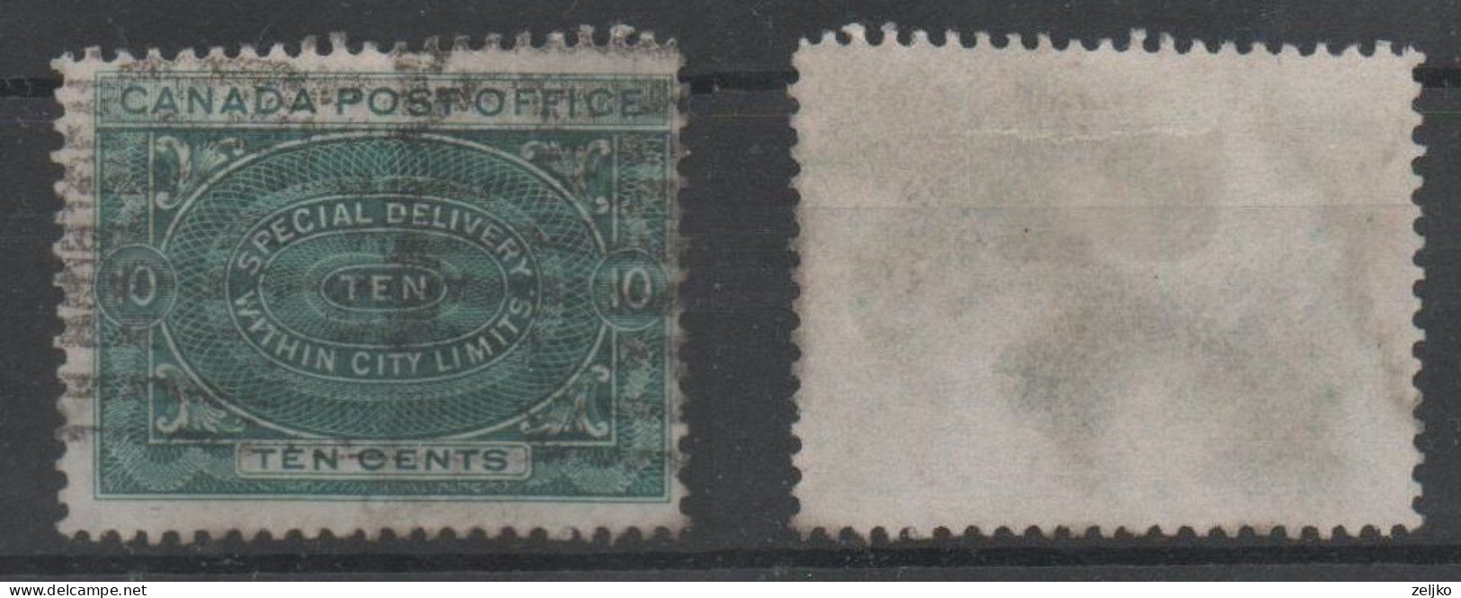 Canada, Used, 1898, Michel 73, Special Delivery - Used Stamps