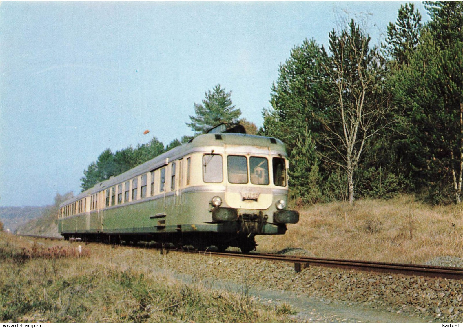 Niversac * Autorail Français RGP Bimoteur Série XBDi 2701 à 2720 * Ligne Chemin De Fer Périgueux Agen - Other & Unclassified