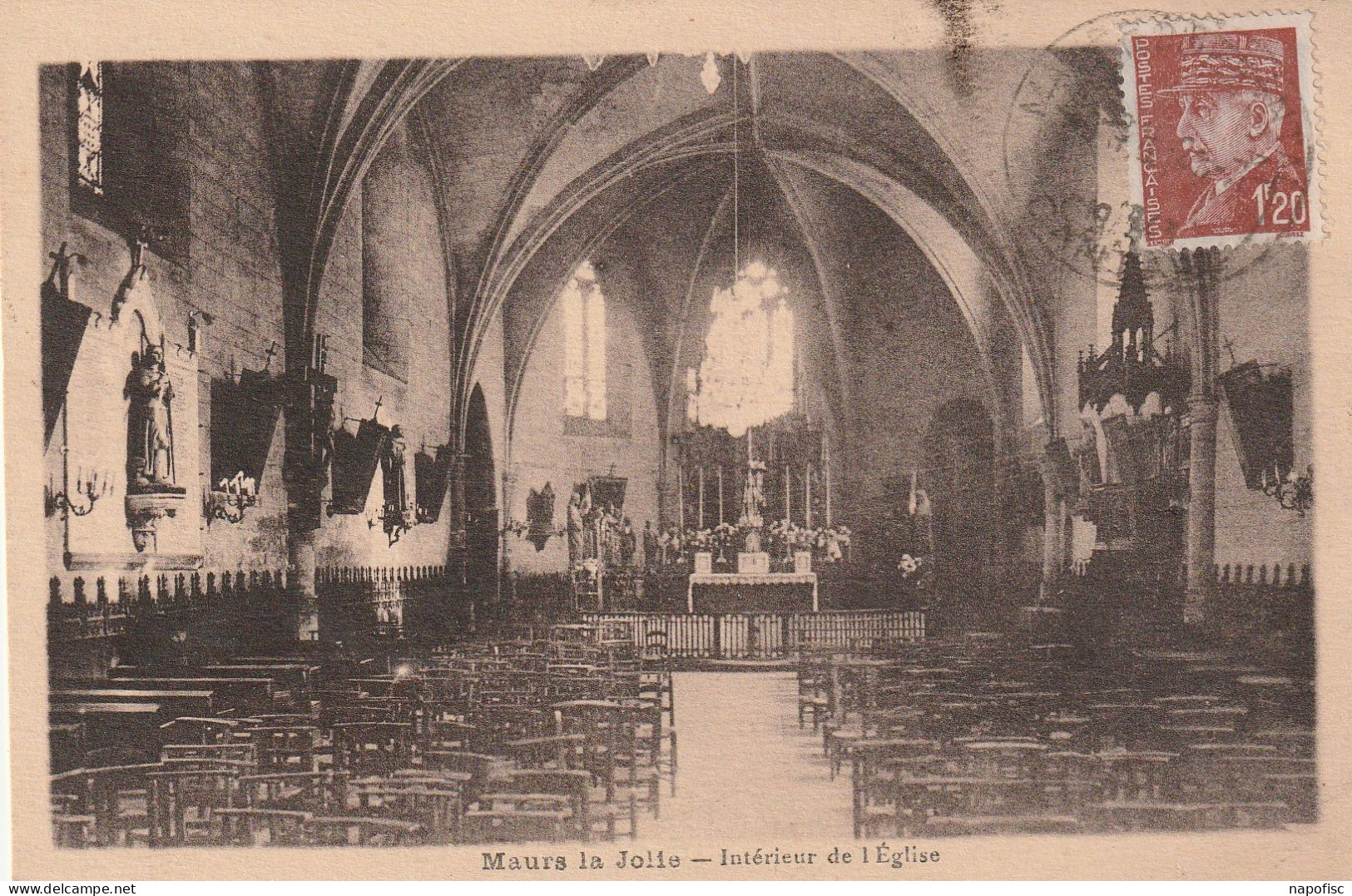 15-Maurs La Jolie Intérieur De L'Eglise - Andere & Zonder Classificatie