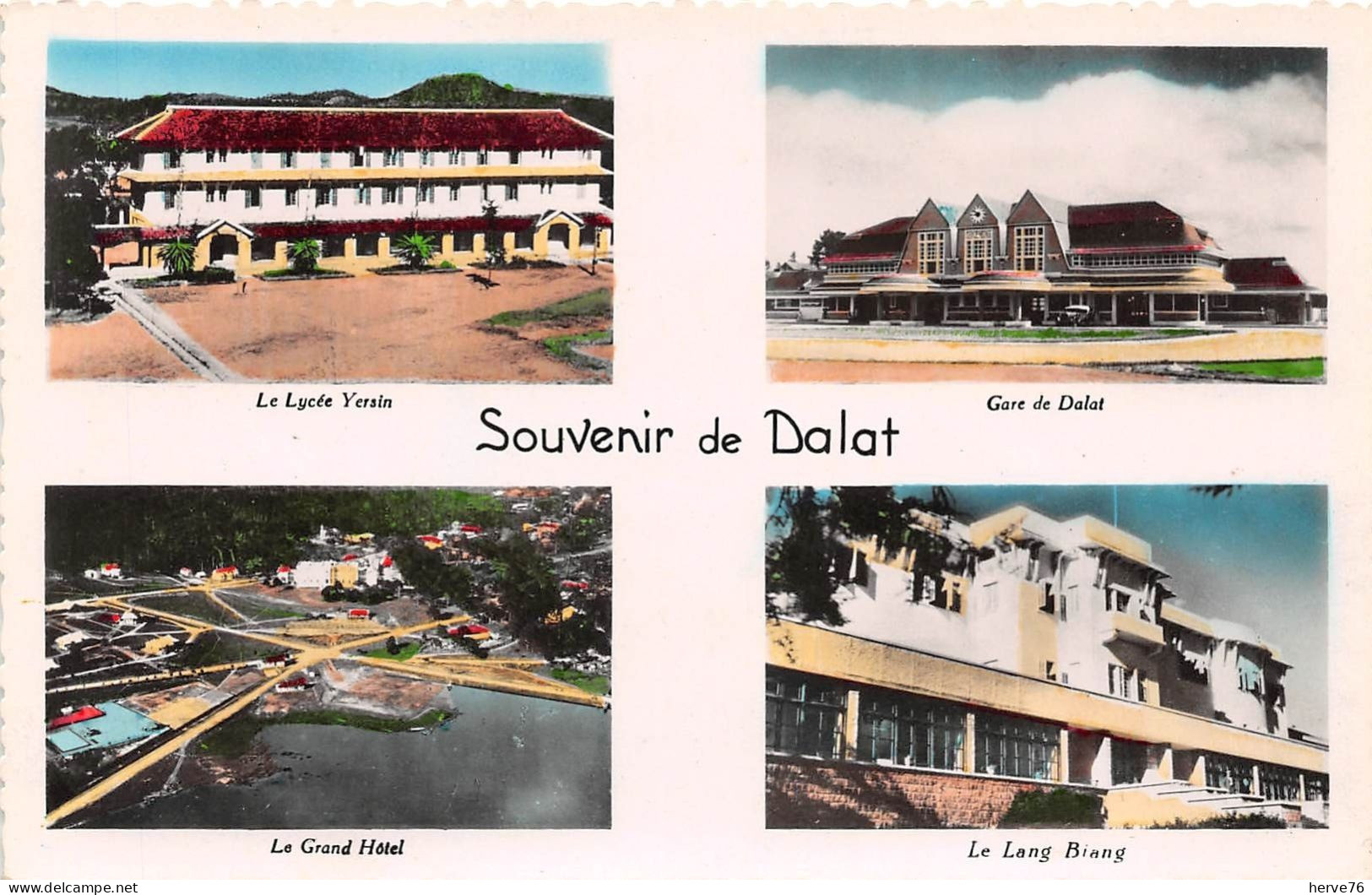 VIET-NAM - VIETNAM - INDOCHINE - Souvenir De DALAT - Multivues - Viêt-Nam