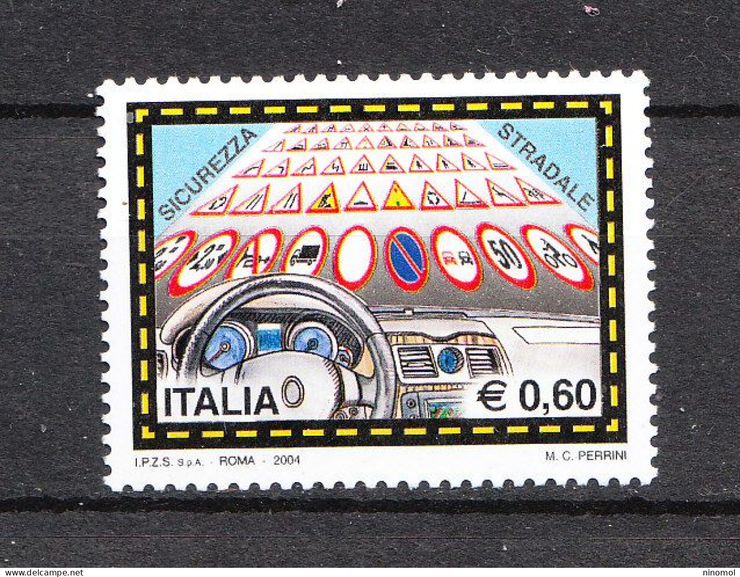 Italia  - 2004.Educazione Stradale. Road Safety Education. MNH - Accidents & Sécurité Routière