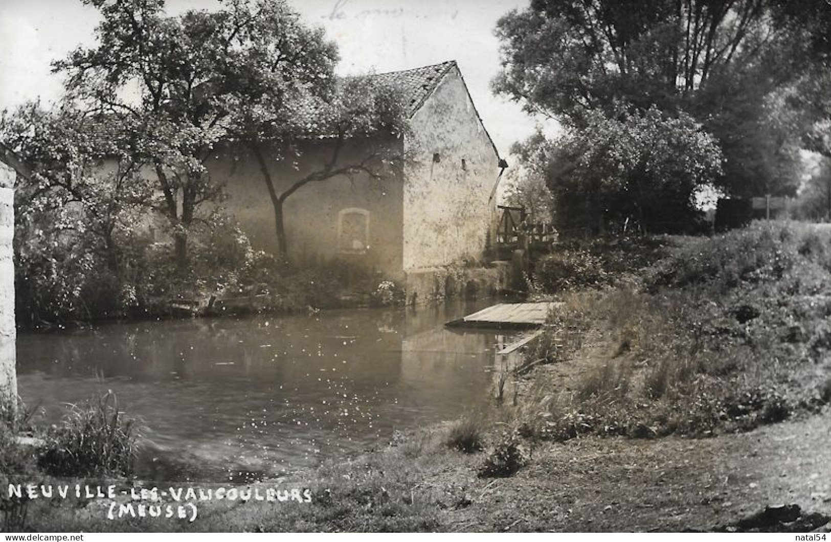 55 - Neuville-les-Vaucouleurs : Le Moulin - CPM Dentelée  Au Format 9 X 14 écrite - Other & Unclassified