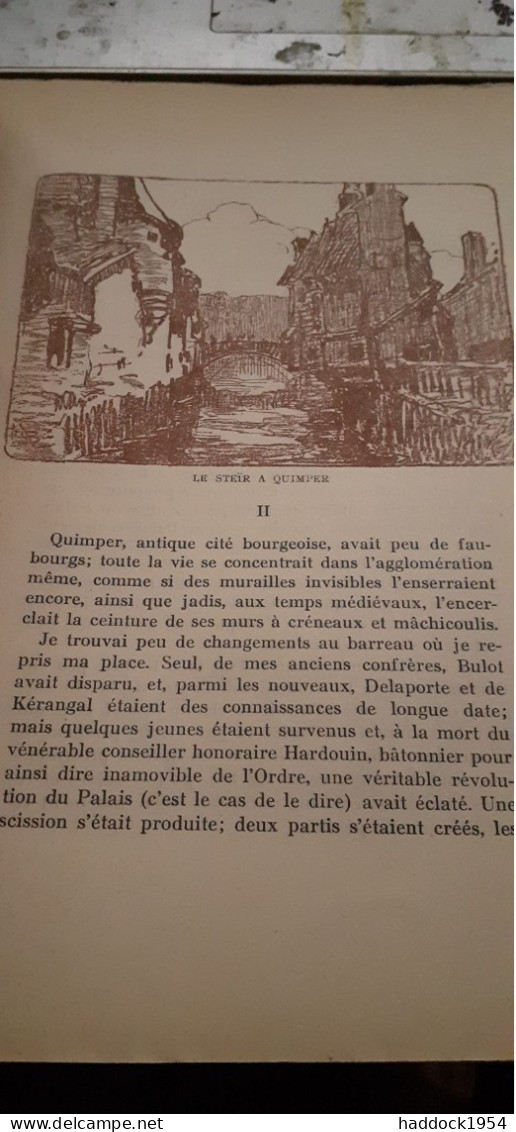 En Cornouaille A.VERCHIN éditions Baudiniere 1930 - Sonstige & Ohne Zuordnung