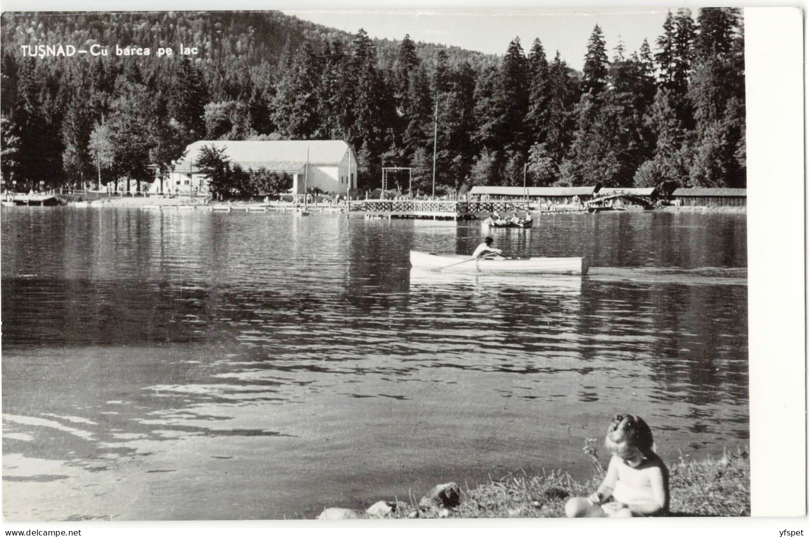 Tușnad - Boating On The Lake - Roumanie