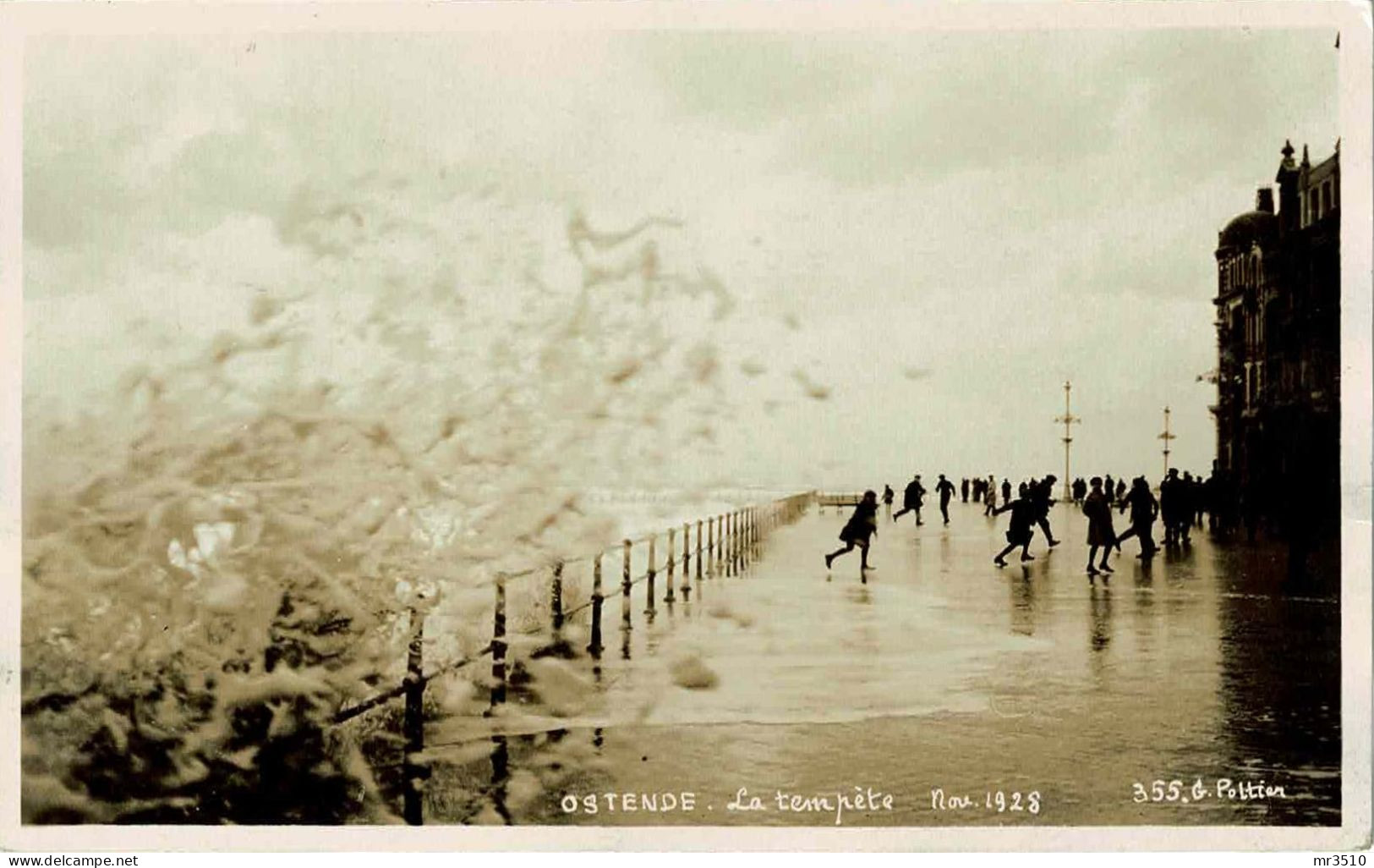 Ostende - La Tempête - Nov. 1928 - Oostende