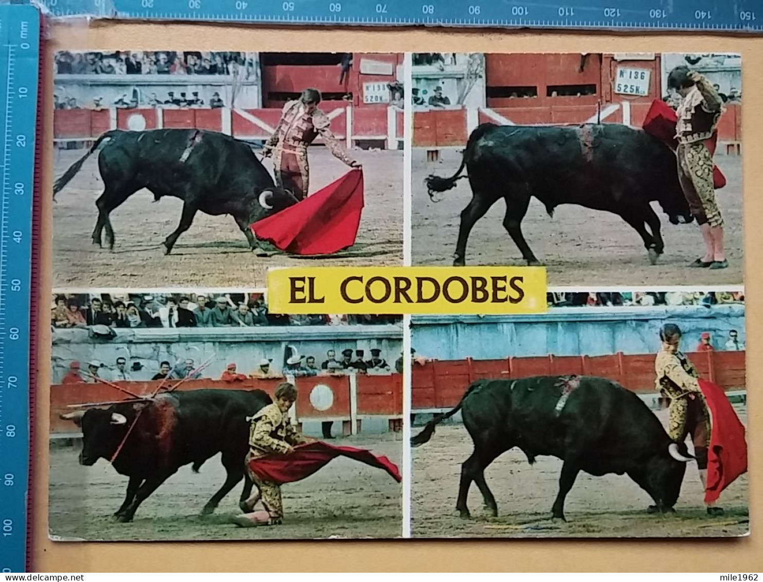 KOV 506-57 - BULL, TAUREAU, CORRIDA DE TOROS, MATADOR - Toros