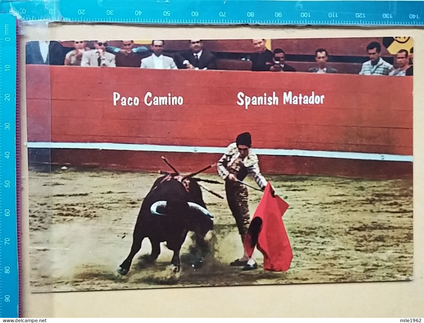 KOV 506-57 - BULL, TAUREAU, CORRIDA DE TOROS, MATADOR PACO CAMINO - Toros