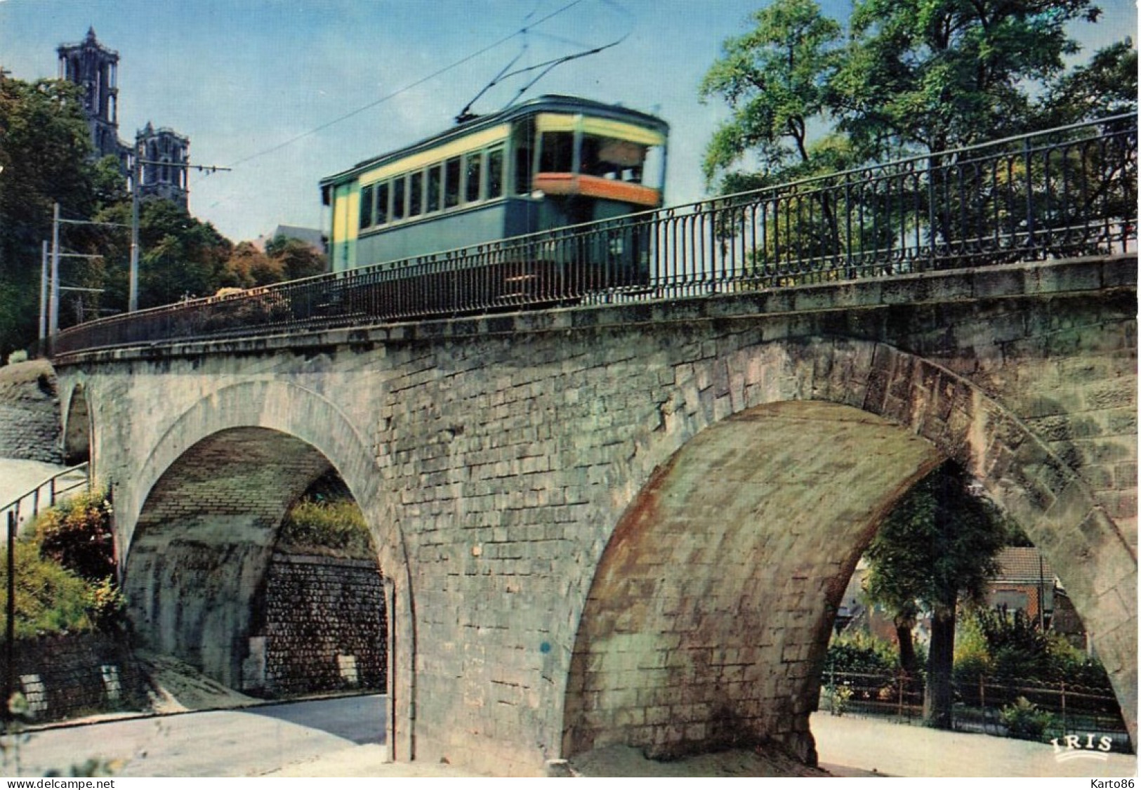 Laon * Vue Sur Le Viaduc * Tram Tramway - Laon