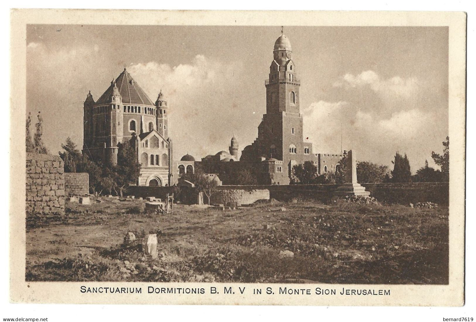 Israel -  Jerusalem -   Sanctuarium Dormitionis B M V In S Monte Sion - Israël