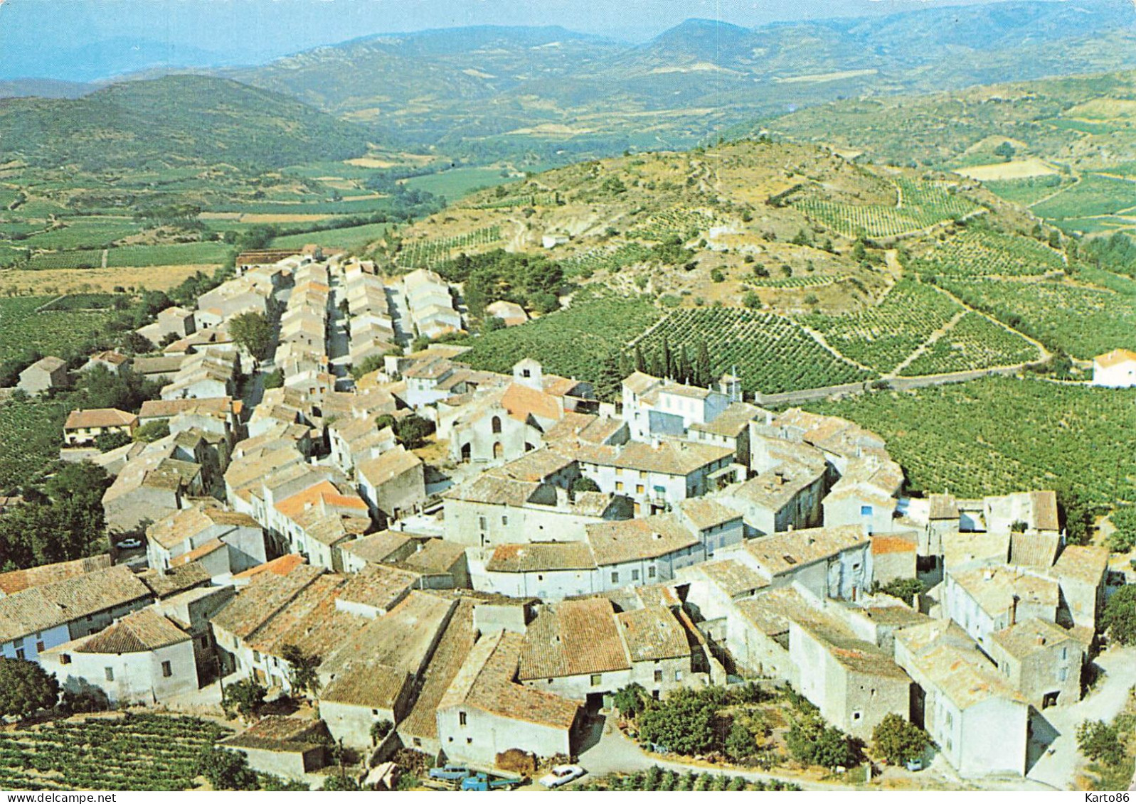 Villesèques Des Corbières * Vue Sur Le Village - Autres & Non Classés