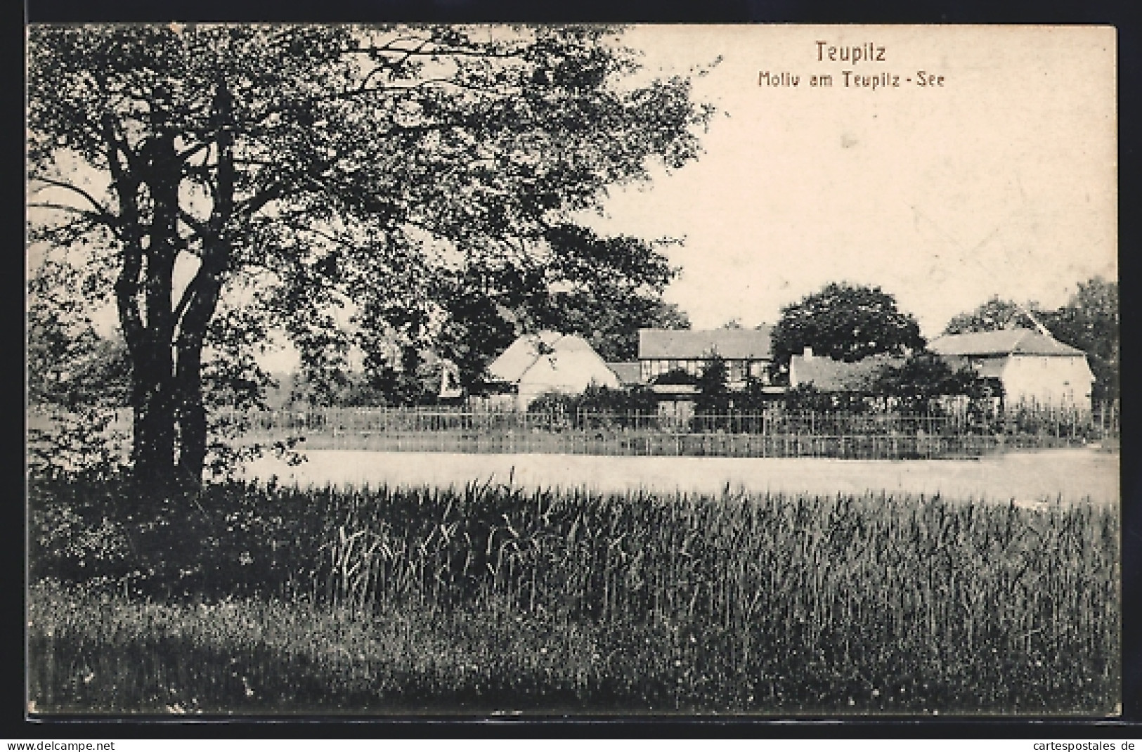 AK Teupitz, Partie Am Teupitz-See  - Teupitz