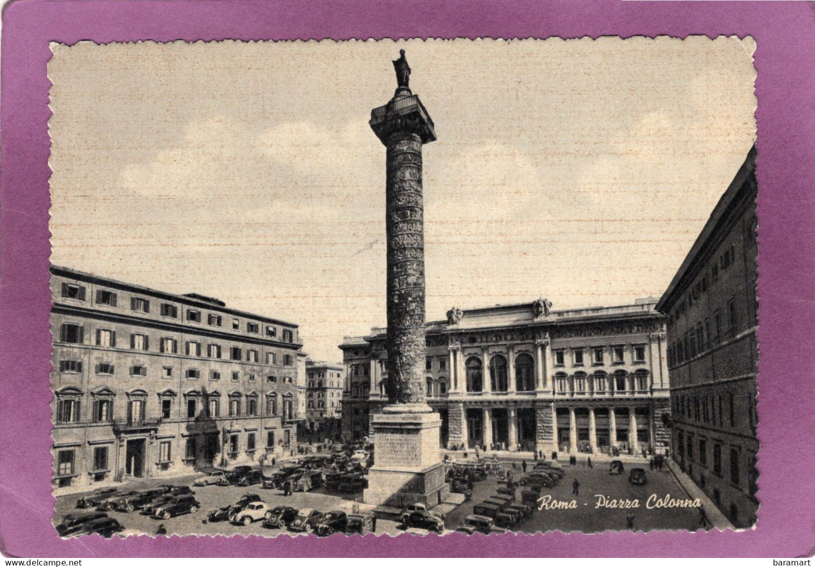 ROMA  Colonna Square  La Place Colonna Colonna Platz   Automobili  Automobiles Autos - Places & Squares