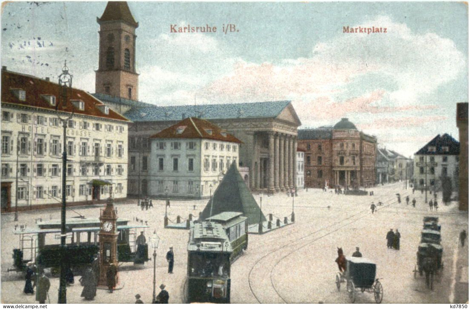 Karlsruhe - Marktplatz - Karlsruhe