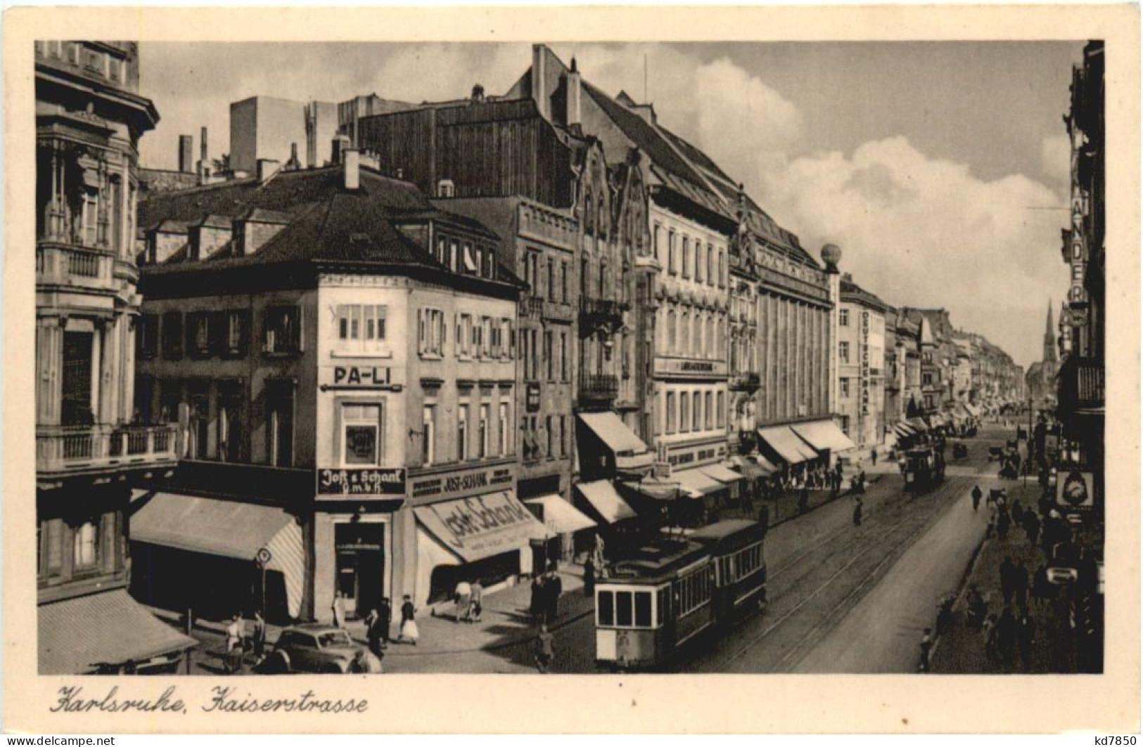 Karlsruhe - Kaiserstrasse - Karlsruhe