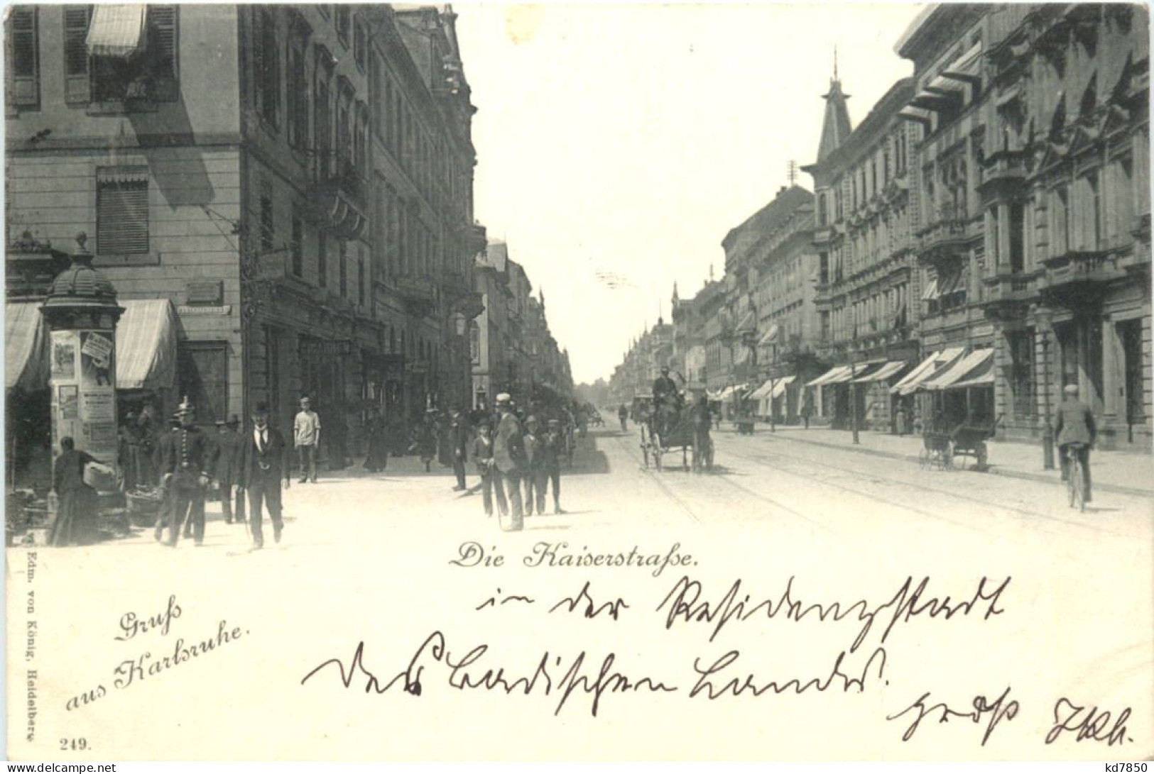 Karlsruhe - Kaiserstrasse - Karlsruhe