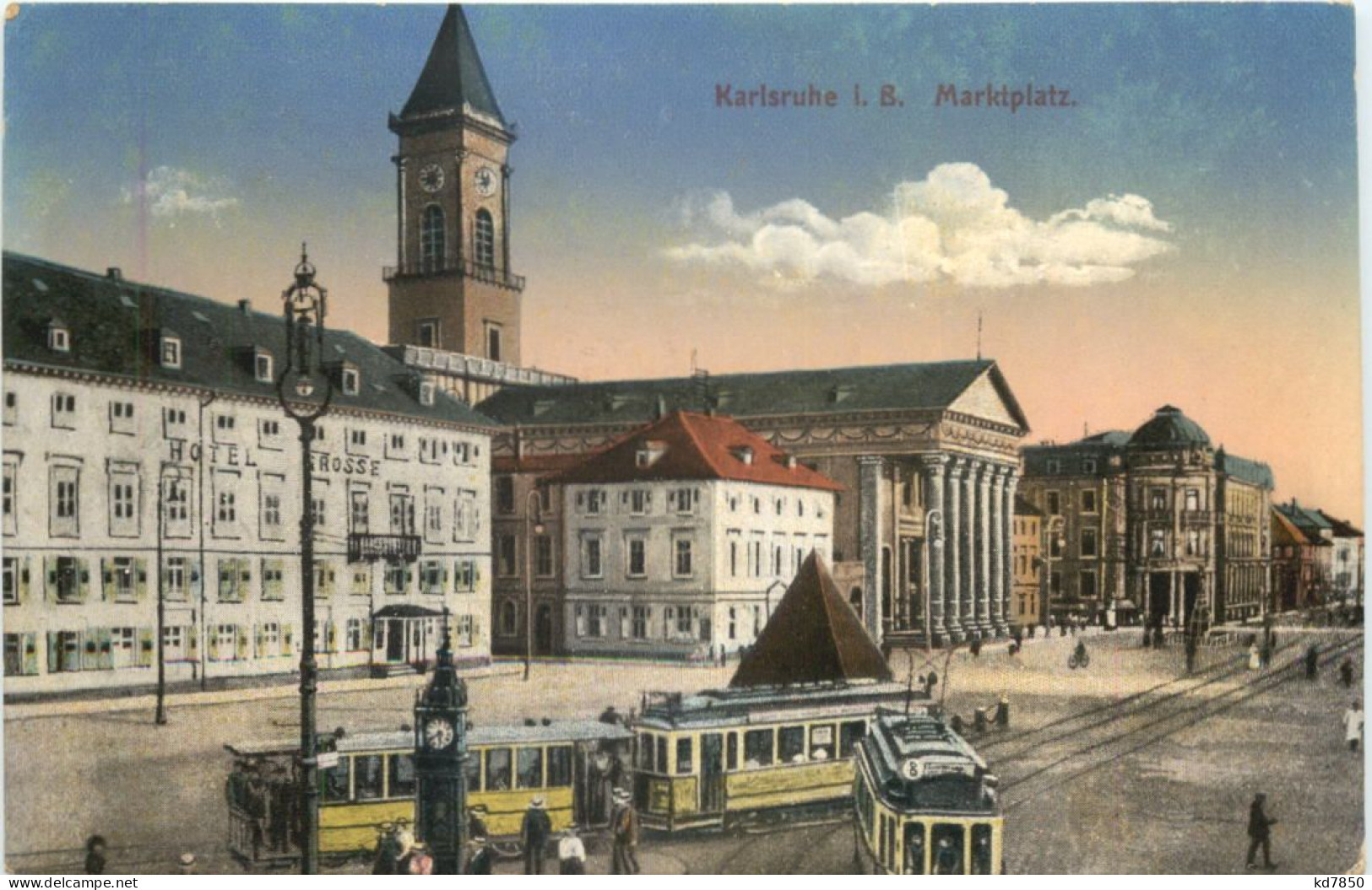 Karlsruhe - Marktplatz - Karlsruhe