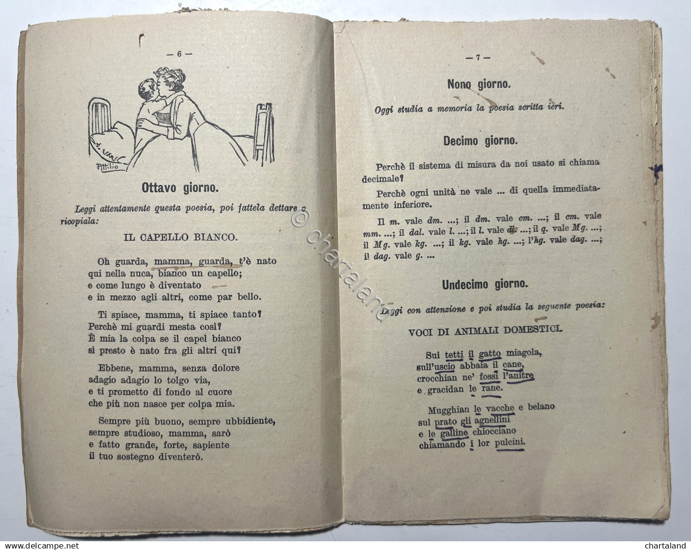 Libri Ragazzi - A. W. Laffi - Compiti Per Le Vacanze: Terza Classe - Ed. 1932 - Other & Unclassified