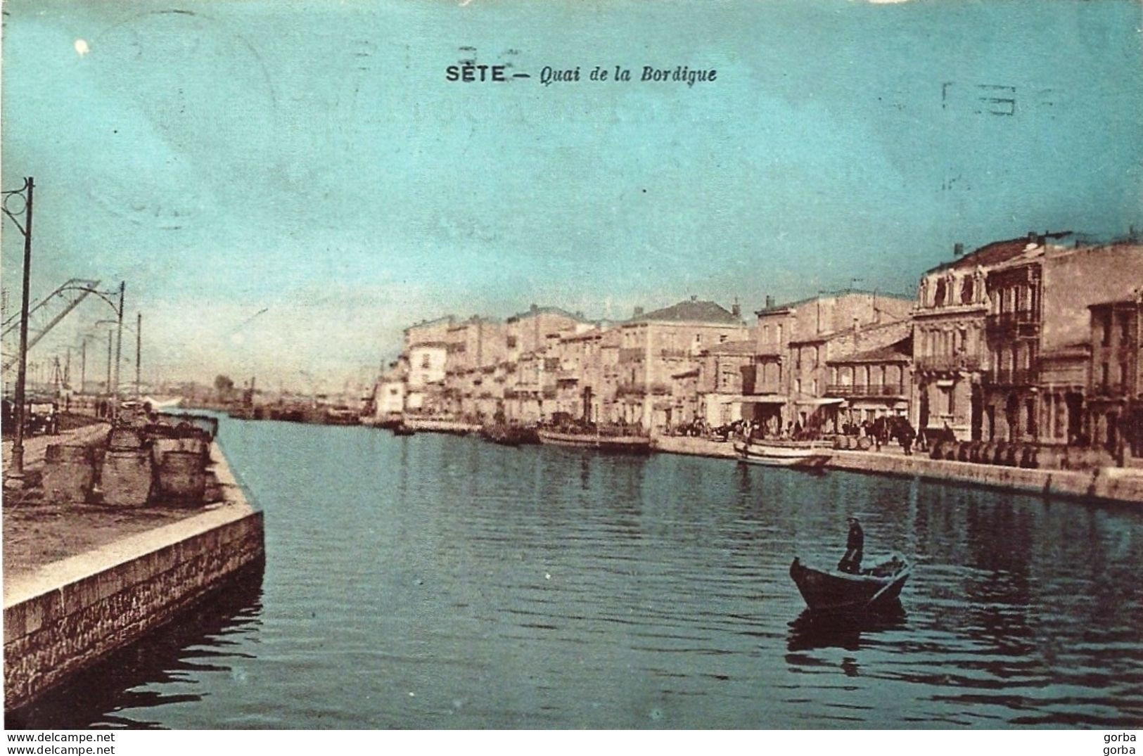 *CPA - 34 - SETE - Quai De La Bordigue - Sete (Cette)