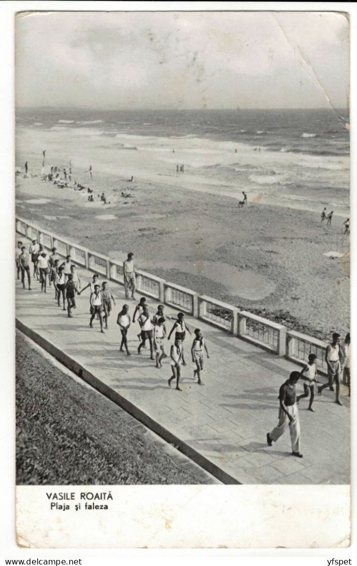 Vasile Roaită - The Beach And The Cliff Promenade - Romania