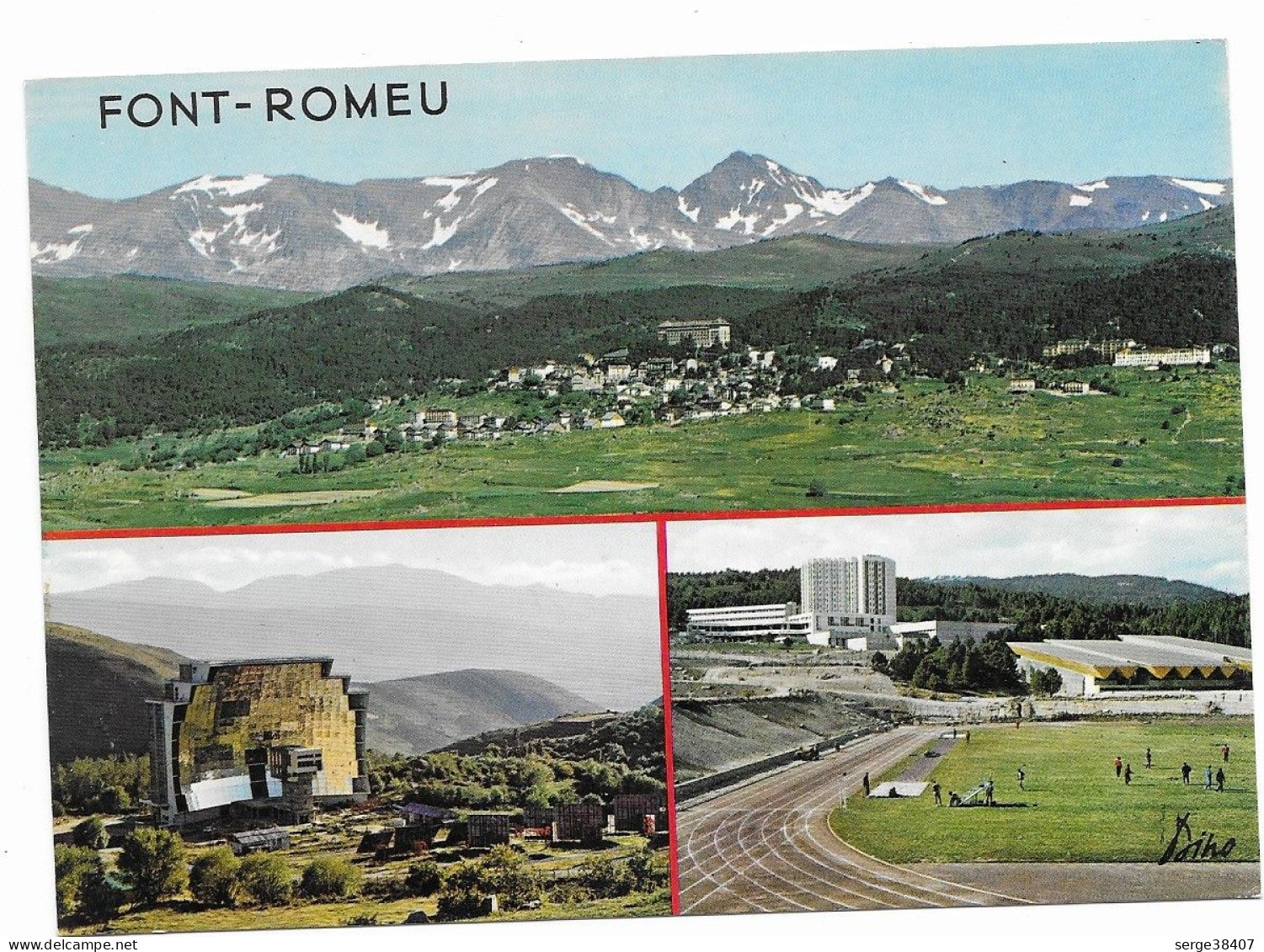 Font Romeu - Le Lycée Climatique - Le Four Solaire - N° 709 L # 2-23/28 - Autres & Non Classés