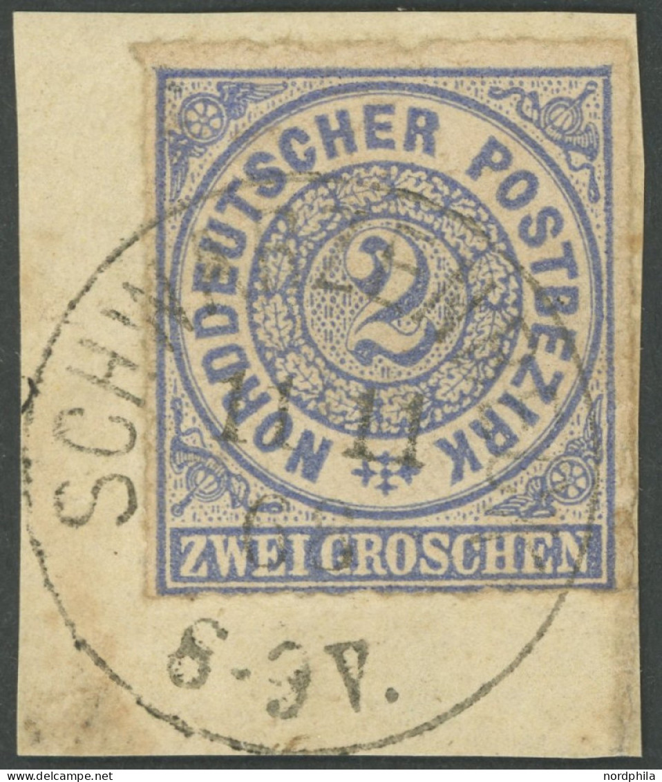 NDP NDP 5 BrfStk, SCHWARZENBECK, K1 Zentrisch Auf 2 Gr. Blau, Pracht - Used