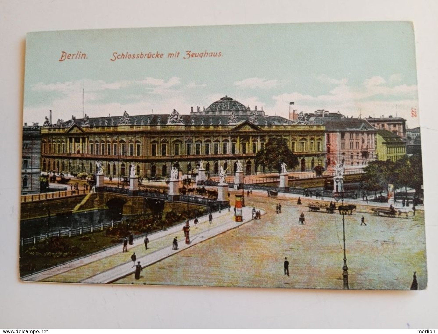 D202805   AK  CPA  BERLIN  Schloßbrücke Mit Zeughaus    Ca 1906 - Sonstige & Ohne Zuordnung