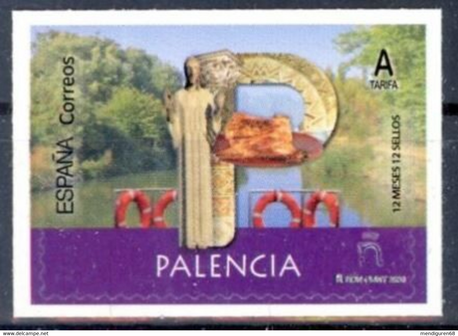 ESPAGNE SPANIEN SPAIN ESPAÑA 2020 12 MONTHS MESES 12 STAMPS SELLOS: PALENCIA MNH ED 5371 MI 5483 YT 5187 SC 4409 SG 5433 - Neufs