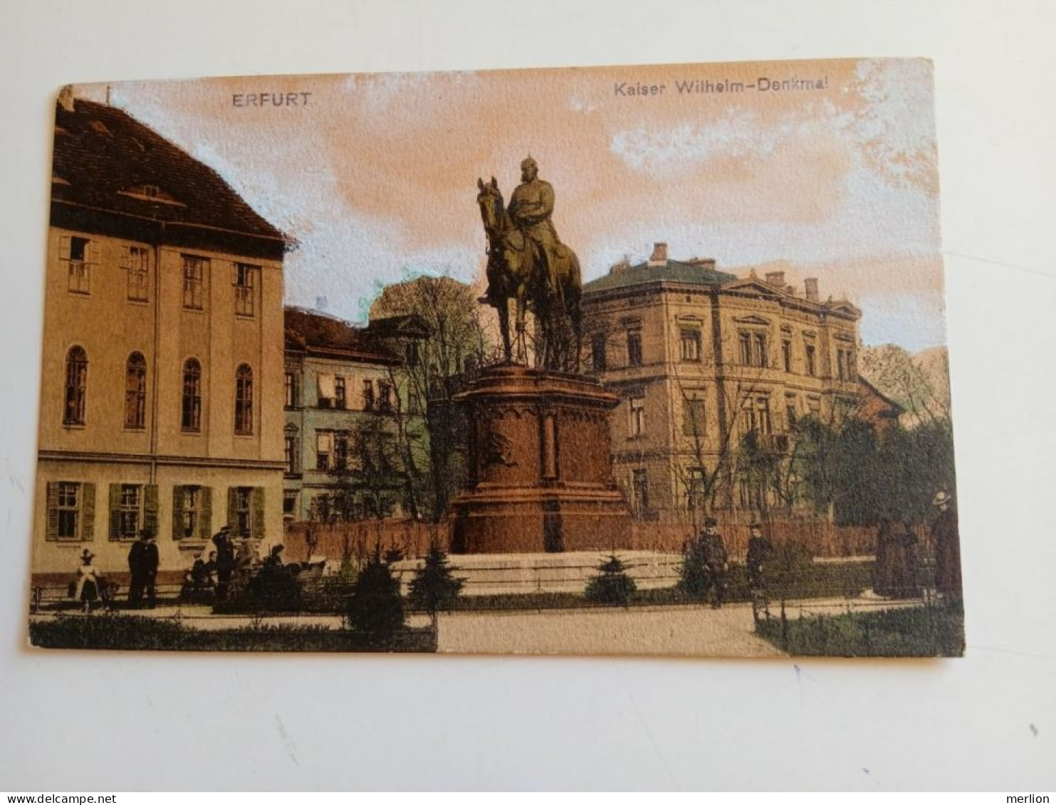 D202808     AK  CPA  ERFURT  Kaiser Wilhelm Denkmal     Ca 1906 - Erfurt