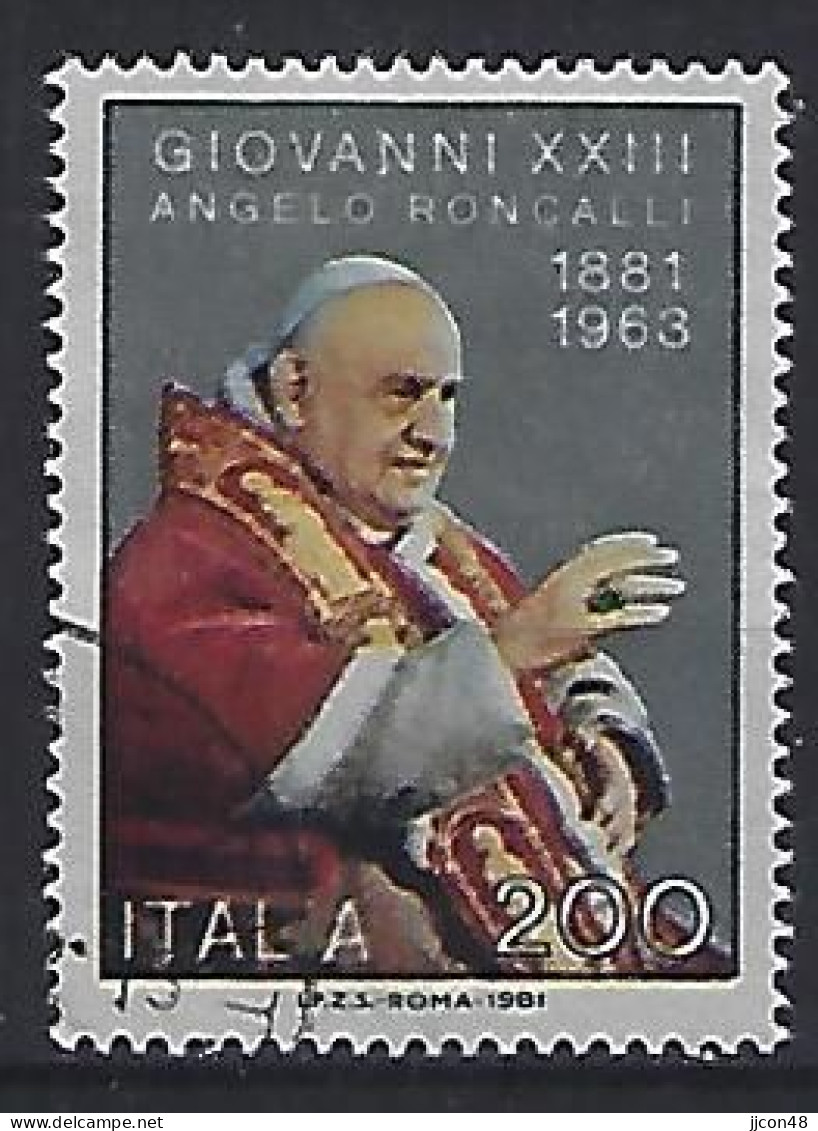 Italy 1981  Papst Johannes XXIII  (o) Mi.1783 - 1981-90: Used