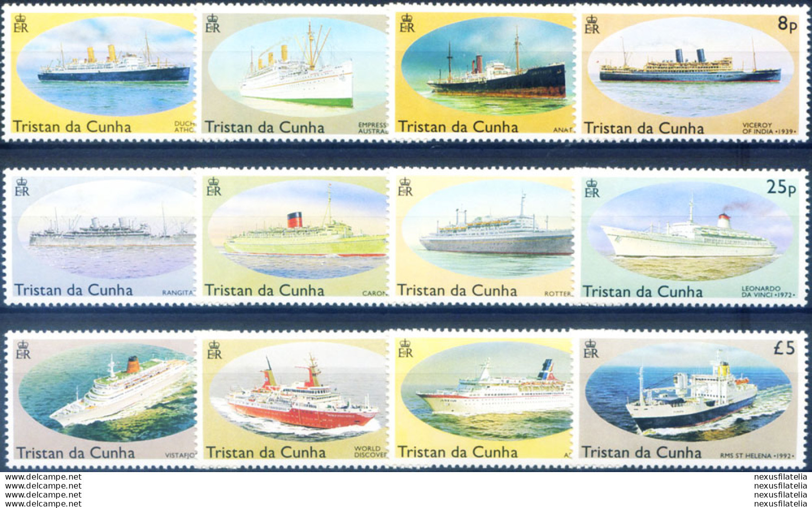 Definitiva. Navi 1994. - Tristan Da Cunha