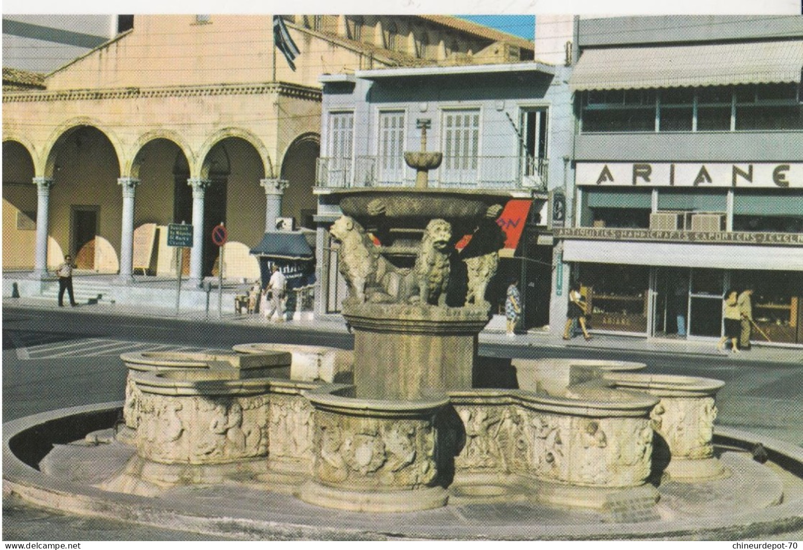 Grèce  La Fontaine De Morosini à Héraklion En Crète - Grèce