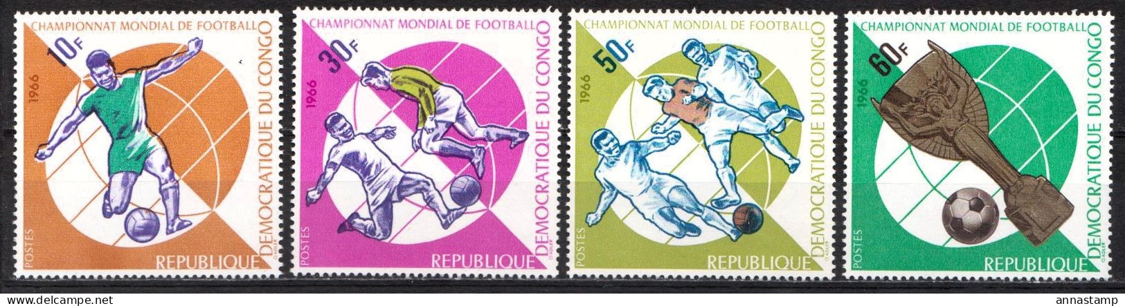 Congo MNH Set - 1966 – England