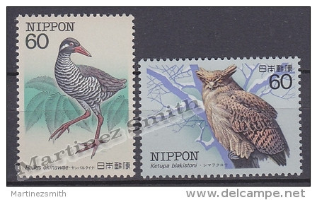 Japan - Japon 1983 Yvert 1461-62, Endangered Birds Species (I) - MNH - Nuovi