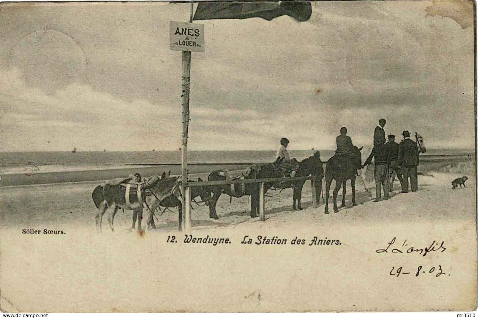 Wenduyne - La Station Des Aniers - 1903 - Wenduine