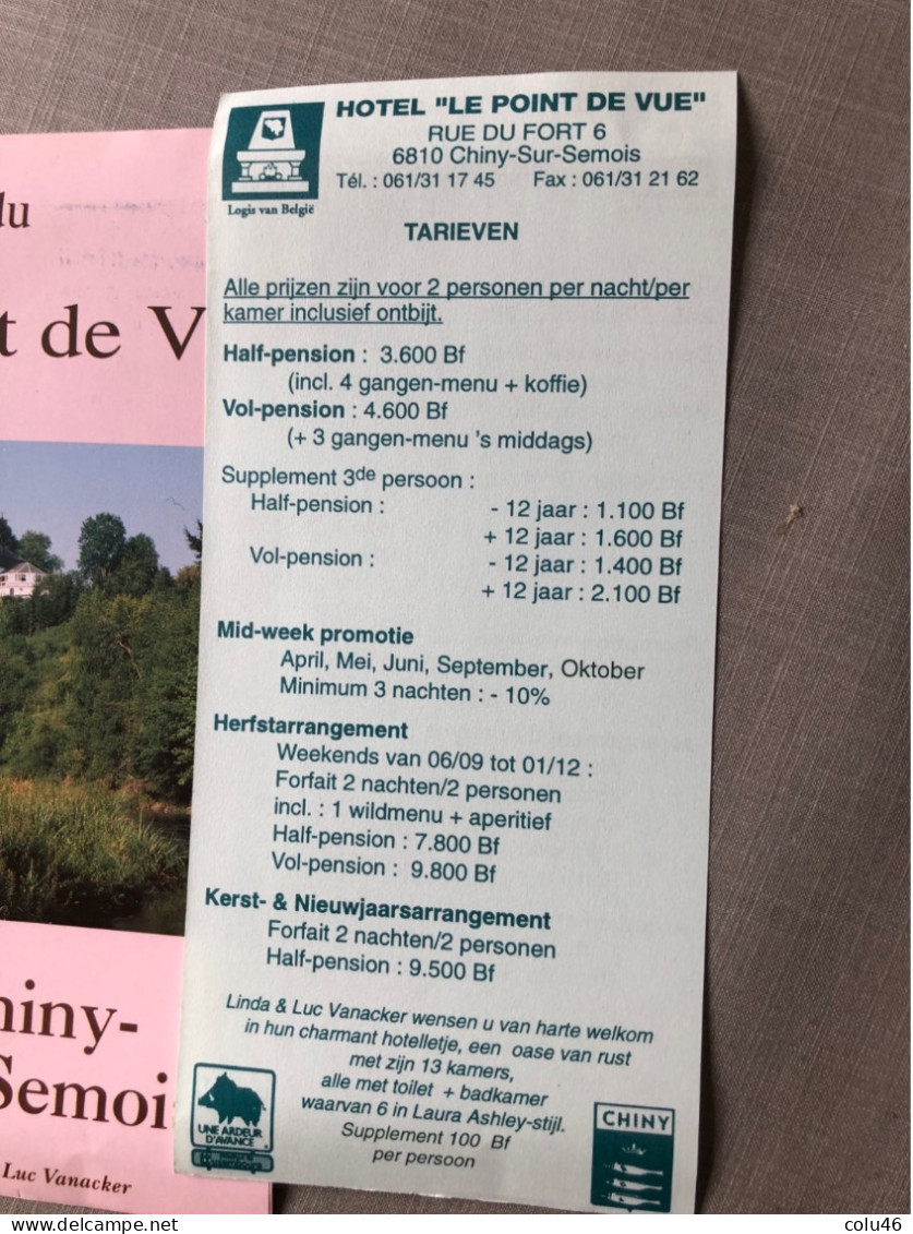 1996 1997 Florenville Et Environs Chiny Herbeumont Lacuisine Marville - Florenville