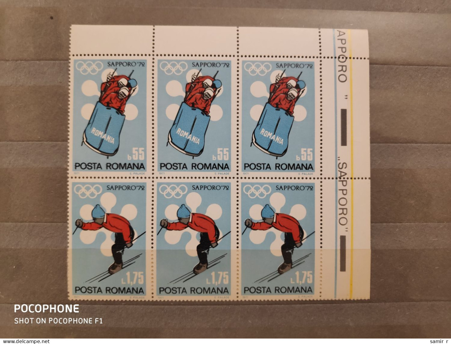 1972	Romania	Sport 8 - Unused Stamps