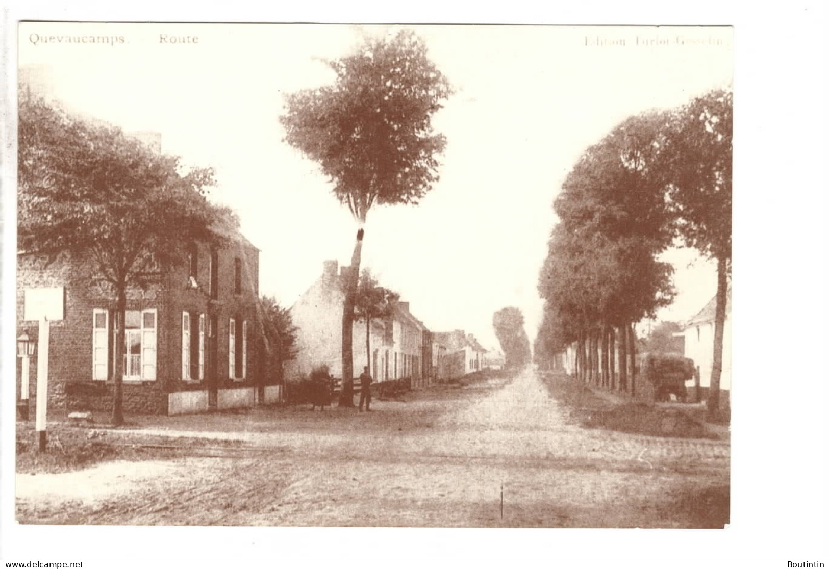 Quevaucamps Route (Reproduction Offerte Pour Les 20 Ans De " Sport Pour Tous" De L'Adeps - Beloeil